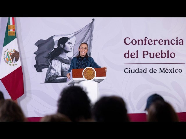 Conferencia de prensa matutina en vivo. Lunes 10 de agosto 2026 | Presidenta Claudia Sheinbaum