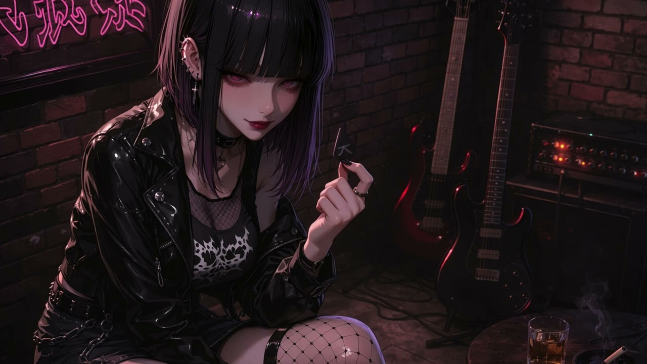 Neon After the Last Chord | Dark Alternative Rock Instrumental | CydoMusic