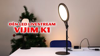 Review Vijim K1 - đèn led giá rẻ dùng livestream, tiktok, quay chụp sản phẩm đều ngon screenshot 1