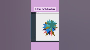 Python Turtle Graphics | python tutorial | #python #shorts #trending