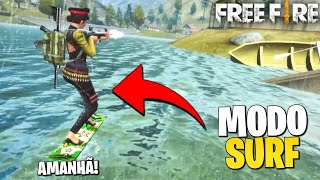 AMANHÃ! NOVO MODO SURF NO FREE FIRE