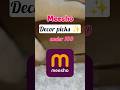 Budget Decor Picks Under ₹100 🔥 Meesho Haul