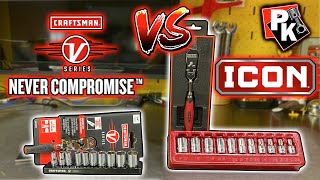 Icon VS Craftsman V Series!!! Which is BETTER #harborfreight #tools #craftsman #toolreviews #snapon