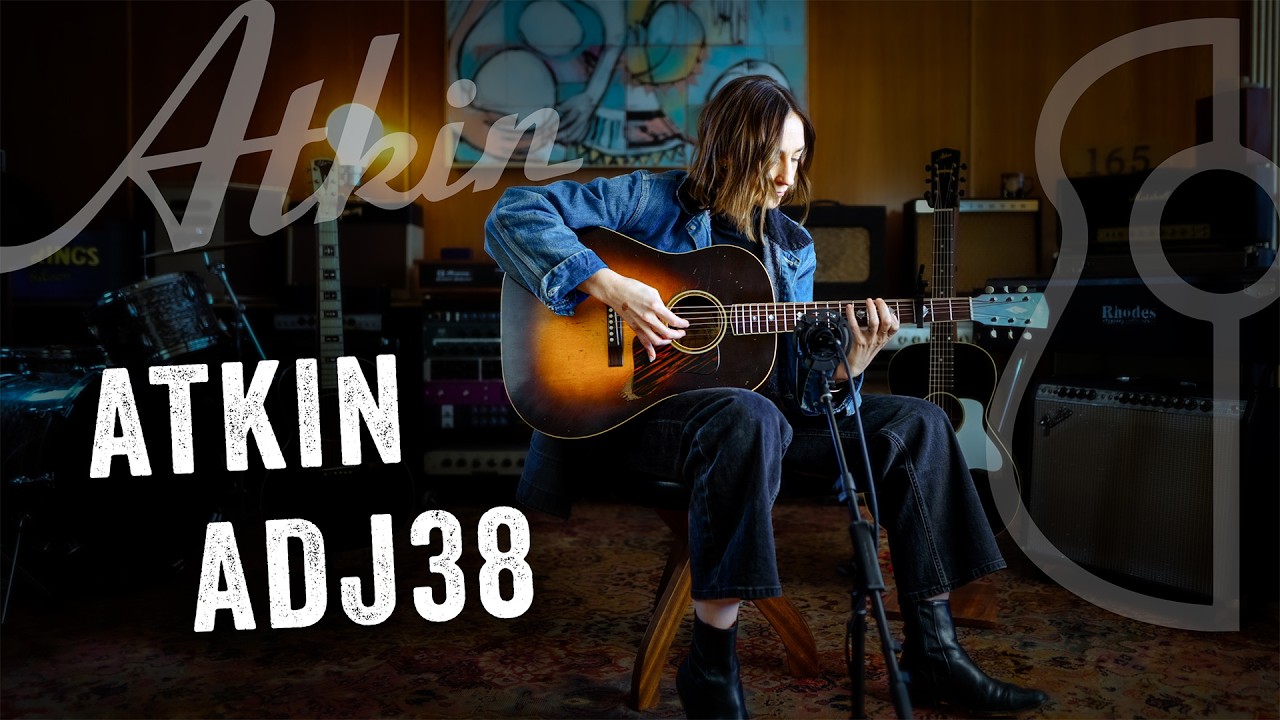 Atkin ADJ38 Indian Rosewood Heavy Aged | The Music Emporium #guitar #acoustic