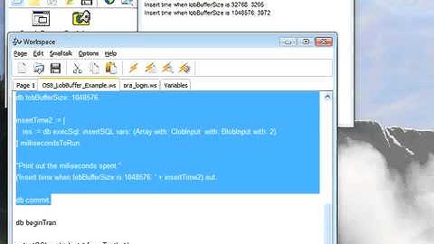 Using LOB data with Oracle and ObjectStudio