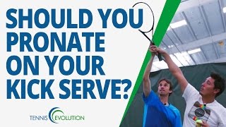 Tennis Kick Server Pronation Explained On Tennis Kick Serve