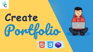 Create a Portfolio using HTML, CSS and Bootstrap