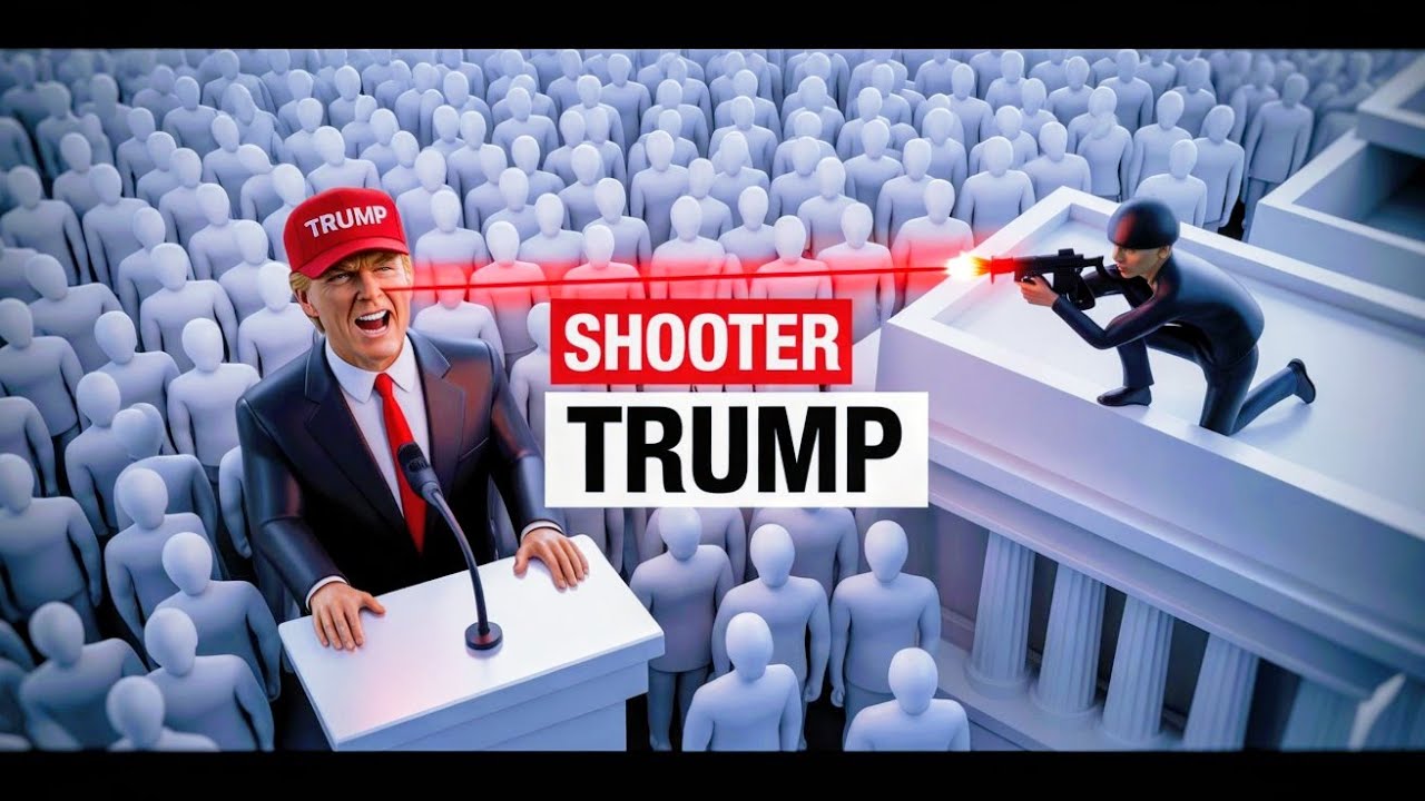 “Trump Assassination Attempt – The Full Story in 3D Animation 🔥”