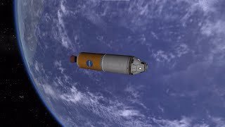 KSP - A visit to the space station (with visual mods)