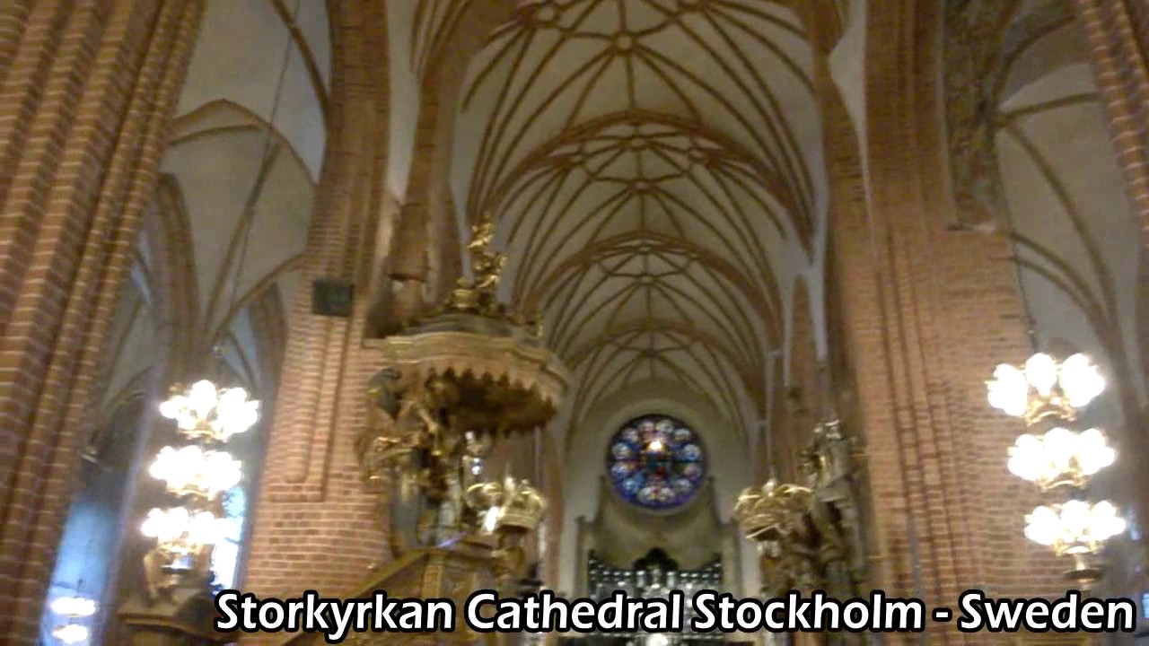 Storkyrkan Cathedral Stockholm, Sweden.
