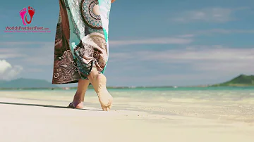 A Walk on the Beach with my Pretty Bare Feet