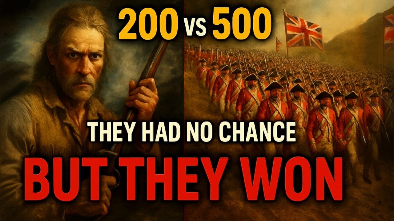 200 vs 500: The Impossible American Victory the History Books Forgot