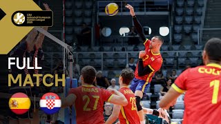 Full Match | Spain vs. Croatia | CEV Volleyball European Golden League 2025 | Men
