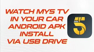 Watch My 5 in your car, android infotainment system. 4g data streaming via apk app, Install from usb screenshot 4