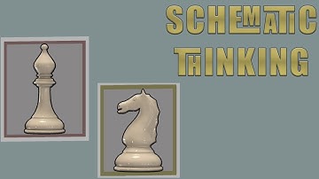 Schematic Thinking in Endgame (Chess Endgames)