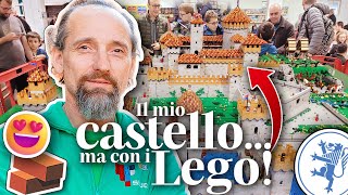🏰😮 «Il mio castello. Ma con i Lego! 🧱🚧 Mattoncino dopo mattoncino, il visconteo di Locarno» 🦁💙