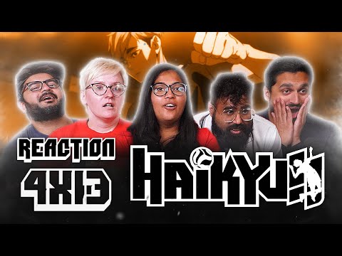 Haikyu!! - 4x13 The Second Day - Group Reaction