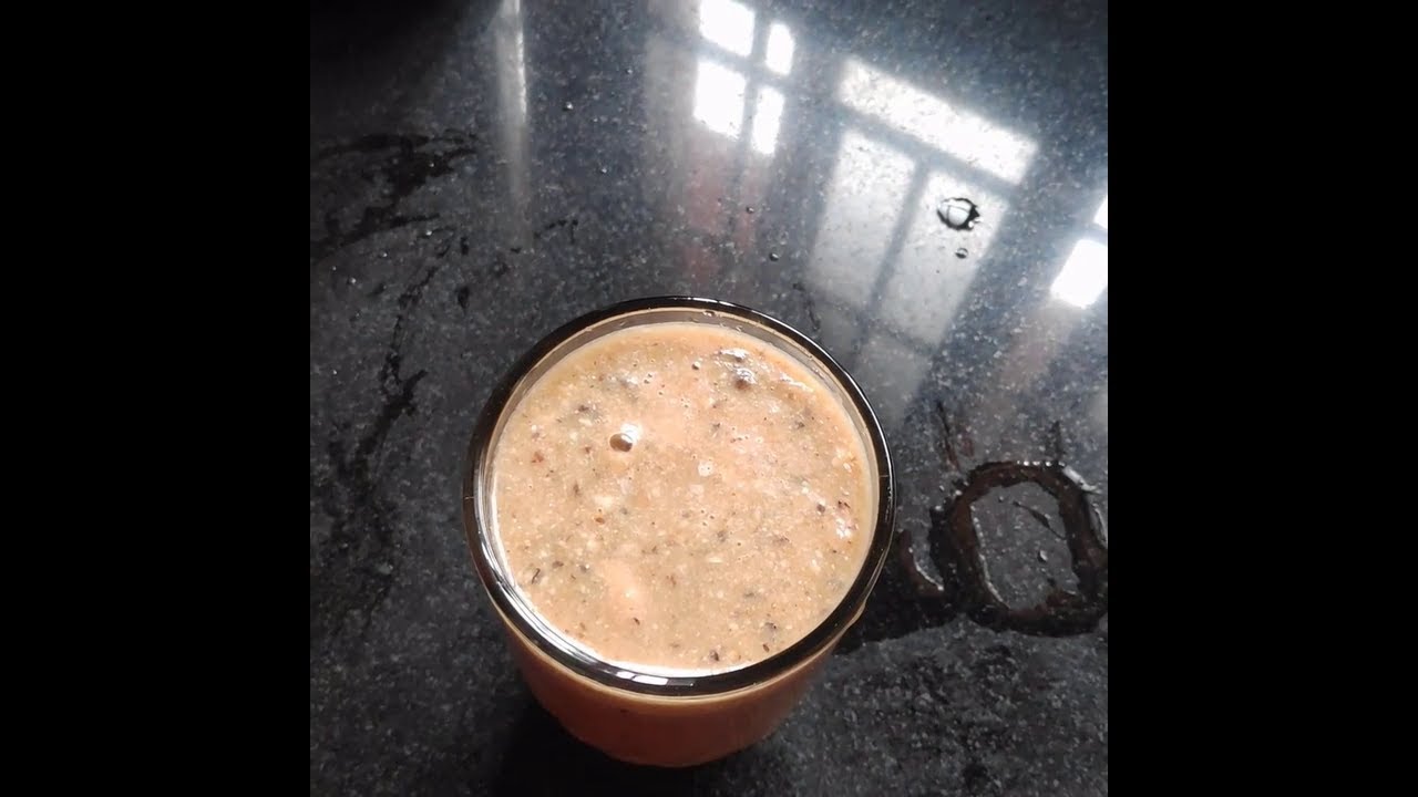 Dry fruit juice (Without milk) YouTube