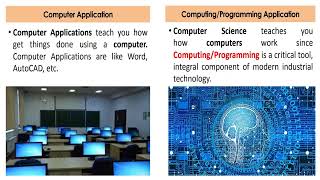 Computer application Vs computing or programming or computer science تطبيقات الحاسوب مقابل الحوسبة أ screenshot 5