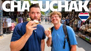 This is NOT the Chatuchak Market You Know! 🇹🇭 Full Day Eating ONLY Local Thai Food