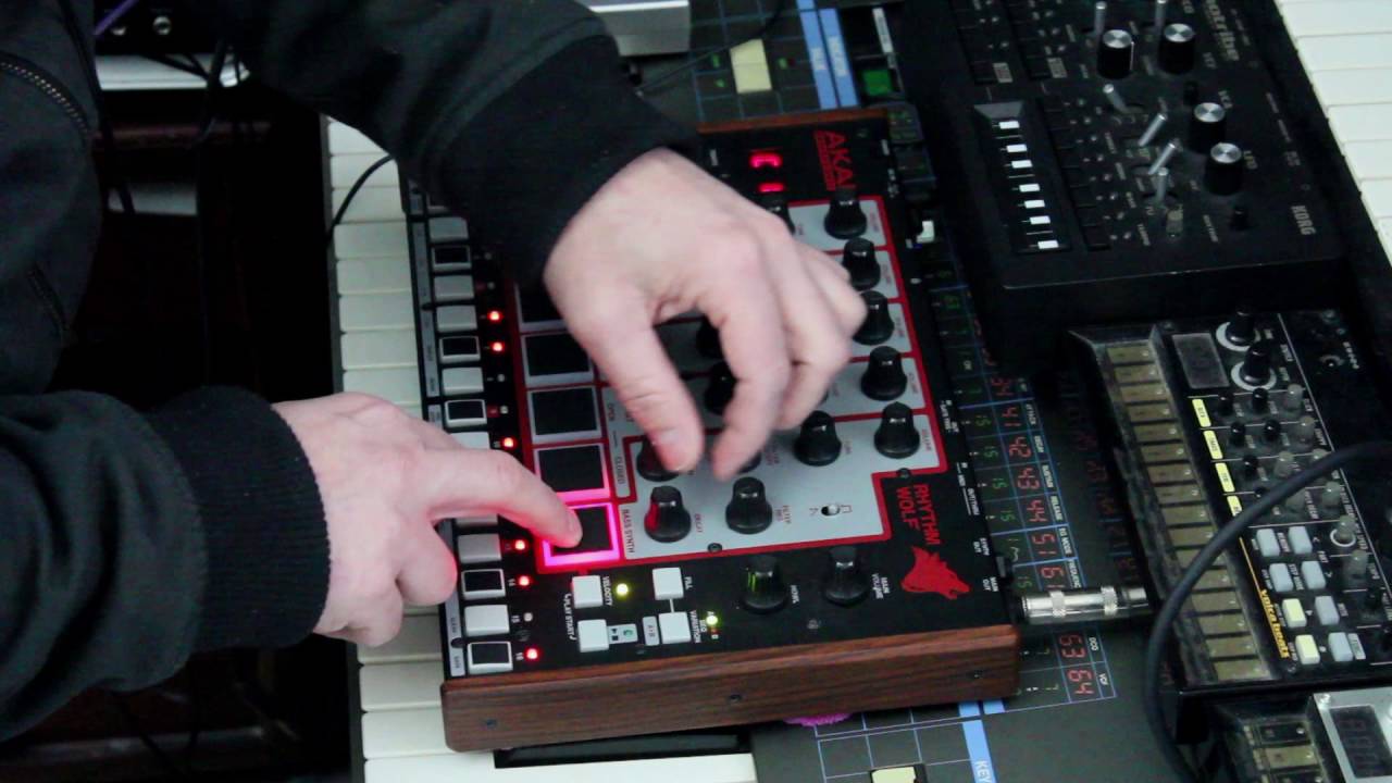 Akai Rhythm Wolf Analog Drum Machine YouTube