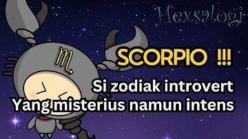 Misterius namun Intens !!! Mengungkap Sifat Introvert Scorpio - Hexsalogi
