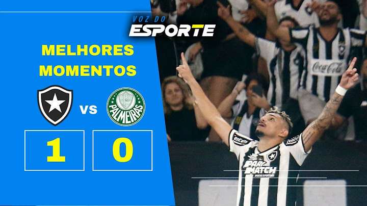 BOTAFOGO 1 X 0 PALMEIRAS - MELHORES MOMENTOS | BRASILEIRÃO 17ª RODADA - 17/07/2024