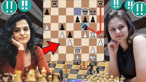 Awesome Chess Game :98 |Tania Sachdev vs Anna Muzychuk #chess #chesspuzzlecontest #checkmate