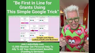 “be First In Line For Grants Using This Simple Google Trick”