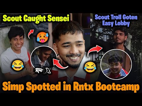 PunK x Simp in RNTX Lineup😱 Scout Caught Sensei😂 Sarang Trolls Goten🤣   MuFiJuL GaminG 1080p, h26