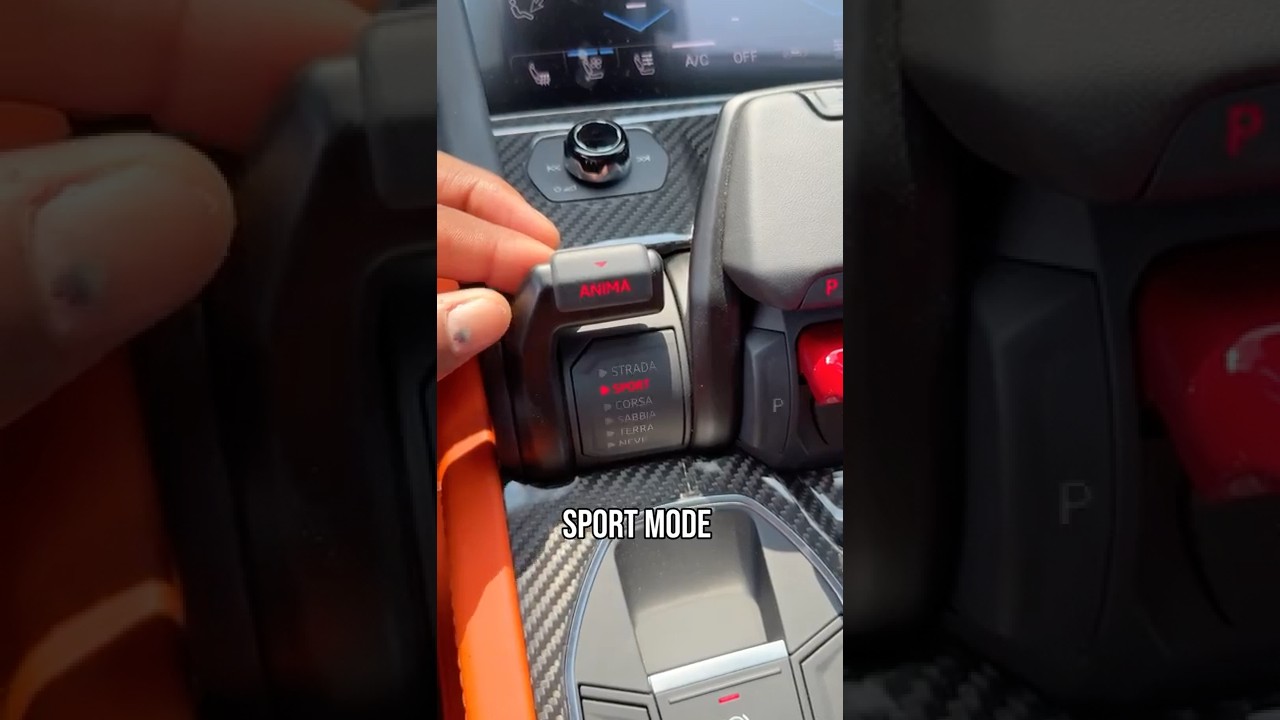 Lamborghini Urus SE has more Drives Modes than MPG.