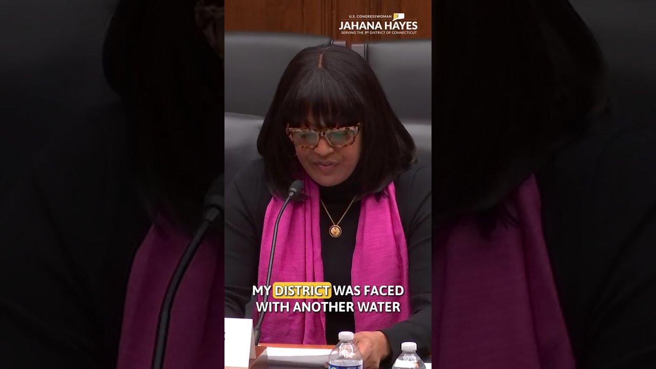 Congresswoman Hayes on Modernizing Water Infrastructure