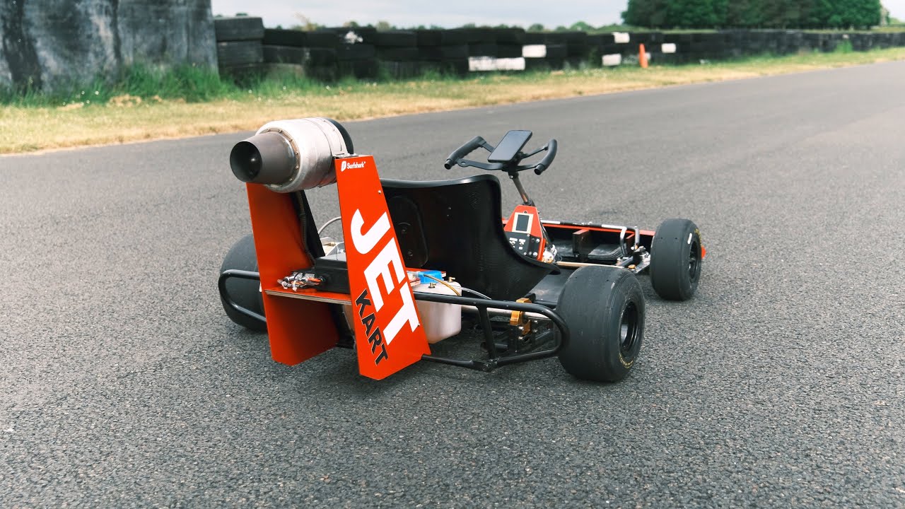 Jet Powered Go Kart YouTube