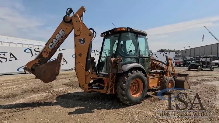 48295 - Case 580 Tractor Loader Backhoe Will Be Sold At Auction!