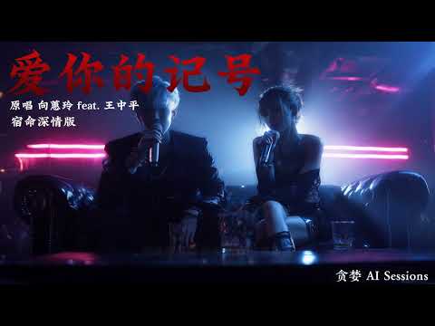｜愛你的記號｜宿命深情版｜原唱 向蕙玲 王中平｜改編翻唱｜貪婪 AI Sessions｜陪你到遮 才知情換半條命｜