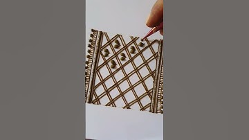 mehndi border design tutorials part 84