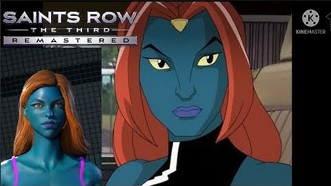 SAINTS ROW REMASTERED - Mystique X-Men Evolution