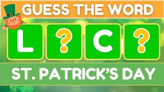 ESL St. Patrick's Day Vocabulary Game 🍀 Guess 10 Words Related to Saint Patrick's Day screenshot 5