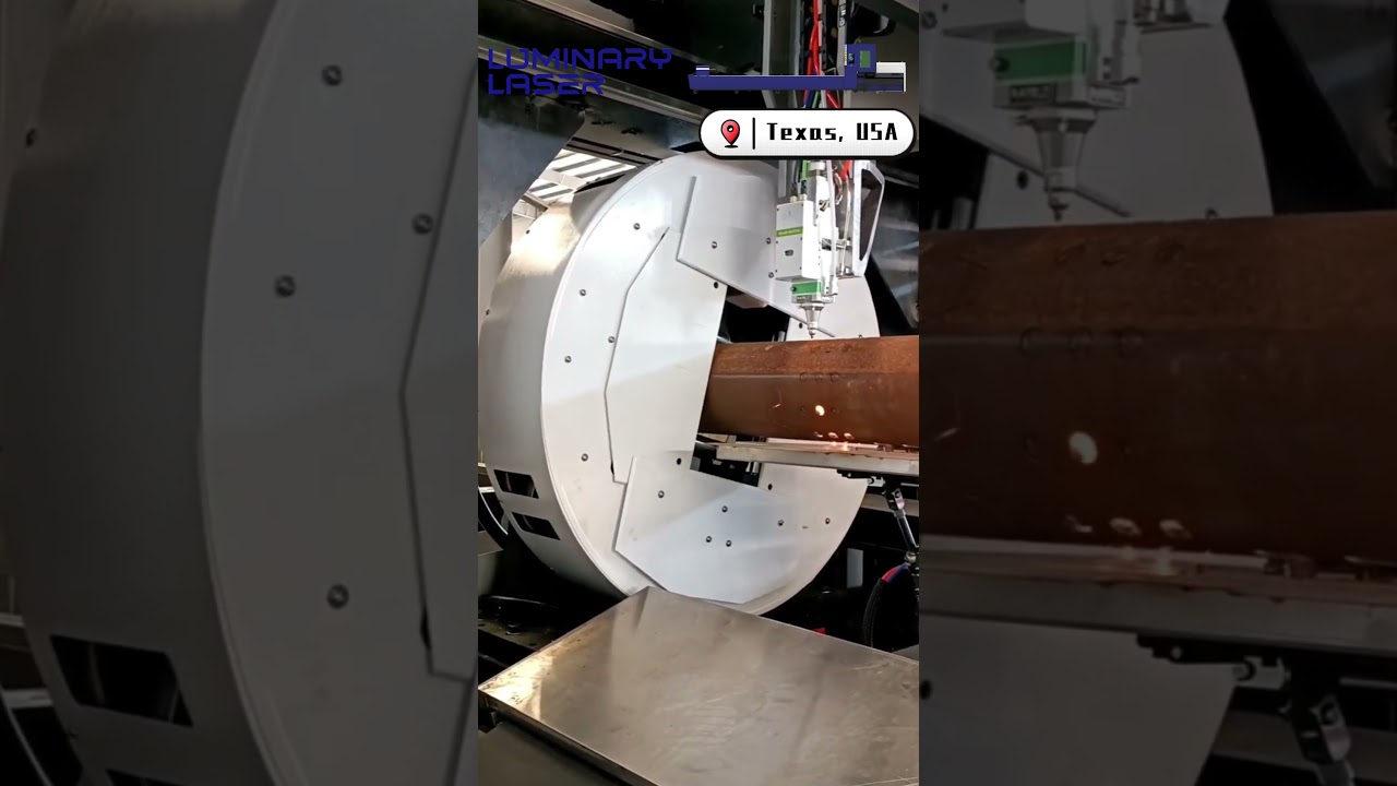 Mega 12m Laser Pipe Cutter with 500 Chuck | 3-Chuck System | 12000W Precision Cutting