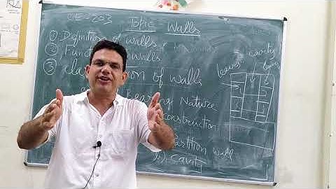 Walls, CE 203 By Ranjan kumar