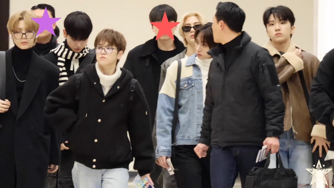 보넥도 출국 BOYNEXTDOOR Airport Departure | GMP 250128
