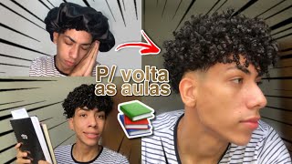 How To Style Curly Hair For School