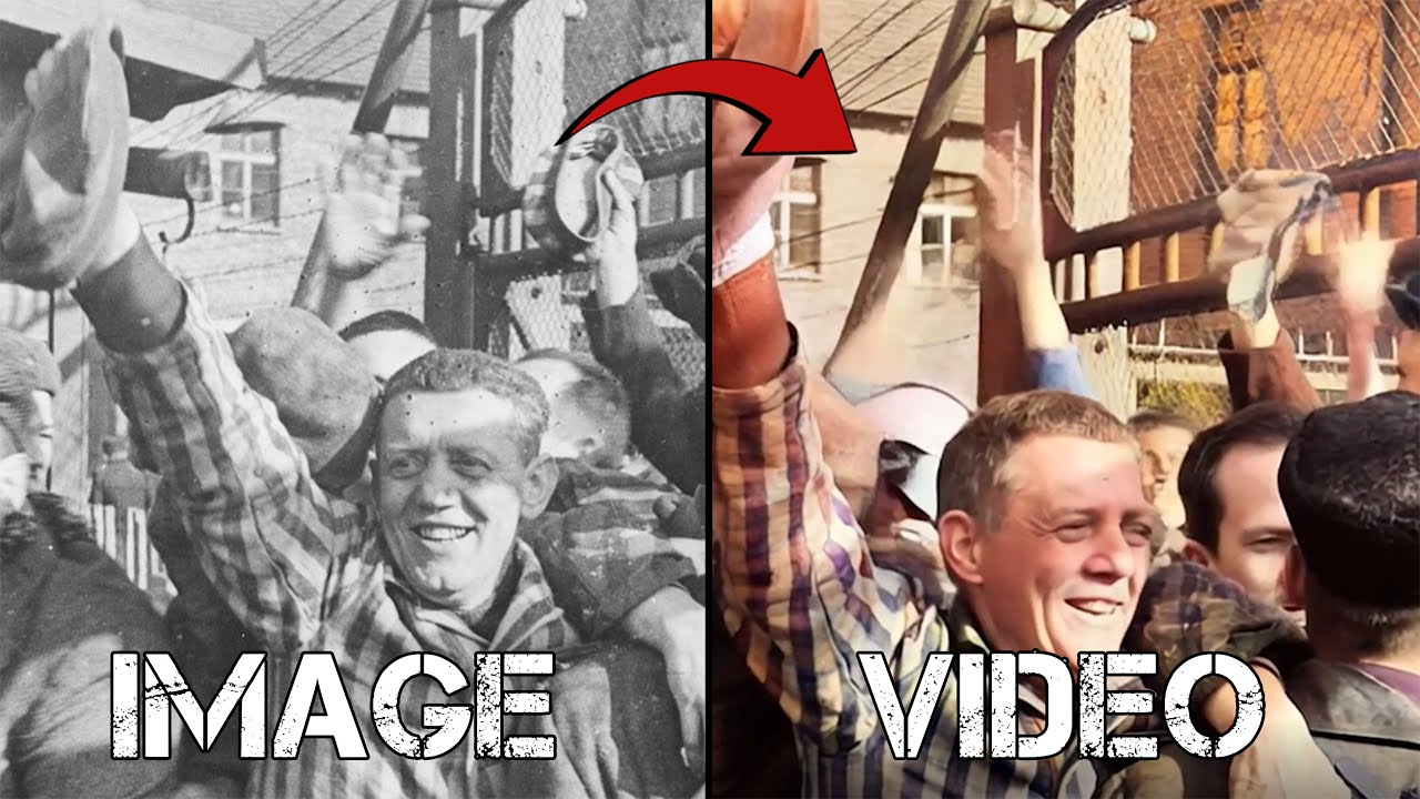 WW2 Auschwitz Photos Brought to Life (1940–1945)