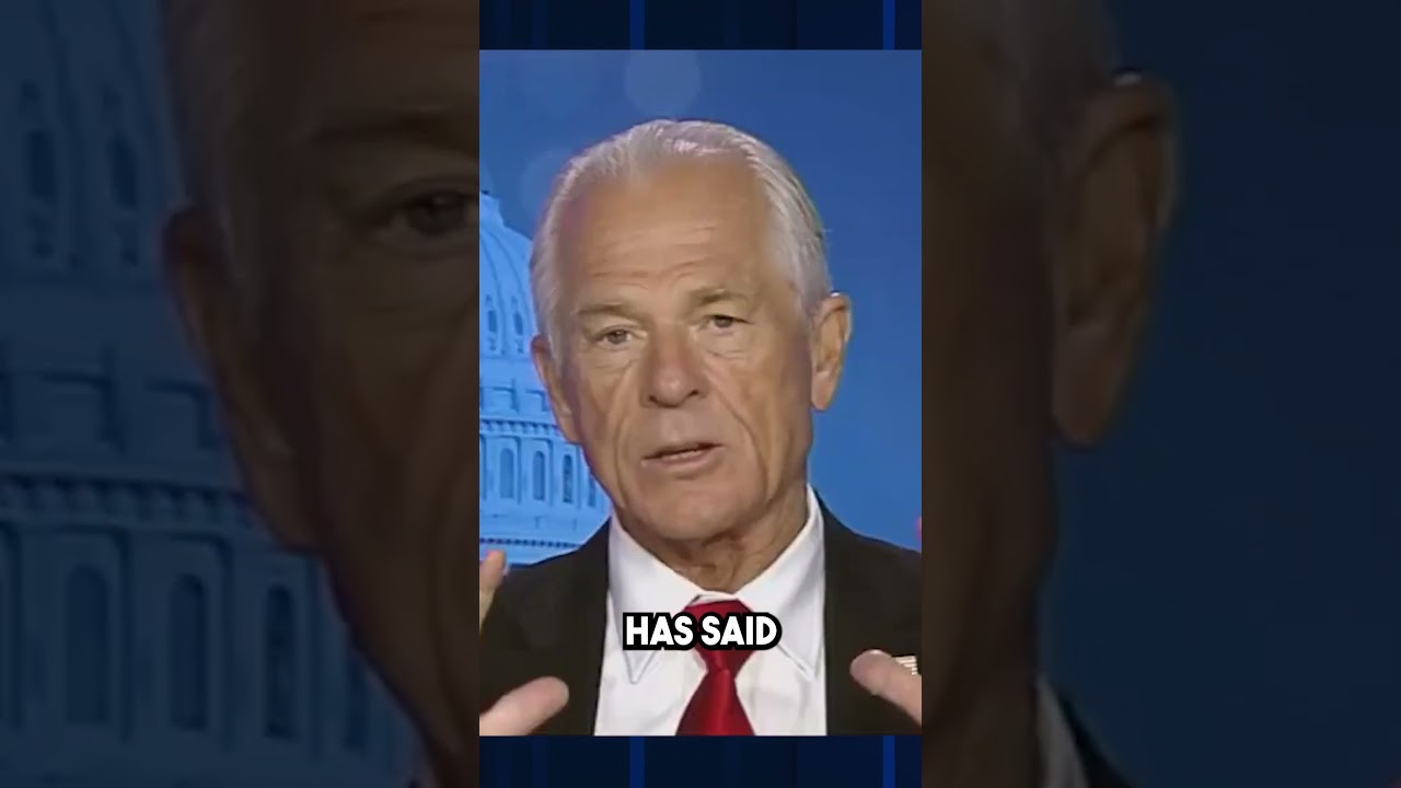 Trump advisor Peter Navarro wants Trump to get a Nobel prize in economics #shorts