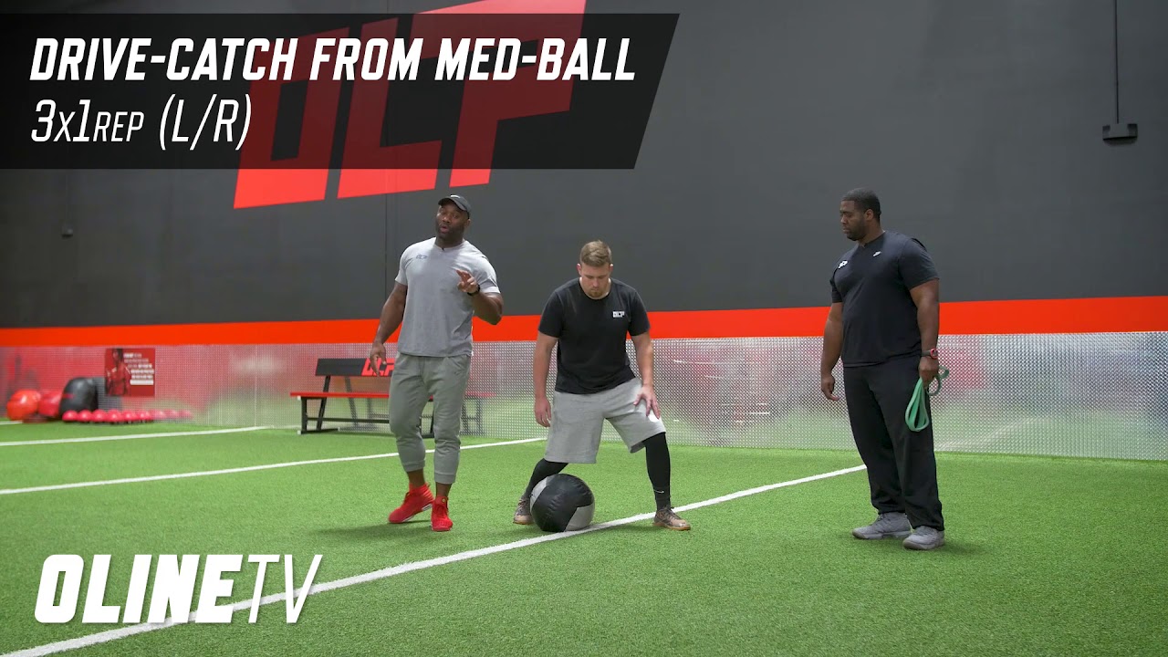 The DriveCatch Method™ “MedBall” Teaching Progression Run Game