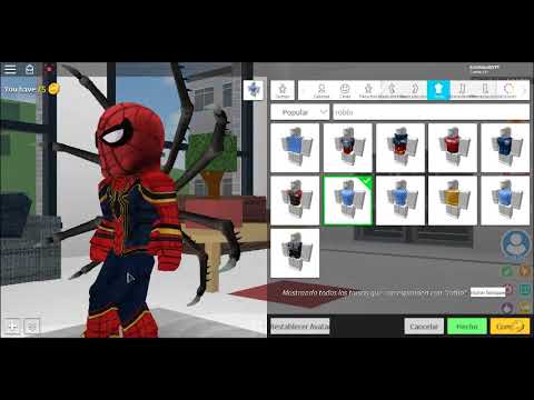 como-hacer-a-ironspider-de-infinity-war-en-robloxian-highschool