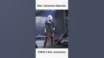 CODM Nier Autonoma All Characters Showcase #shorts #codm #codmobile #nierautomata