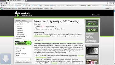 Adobe Flash Builder 5 - Programmeren en animeren: Deel 5 - Maak kennis met TweenLite