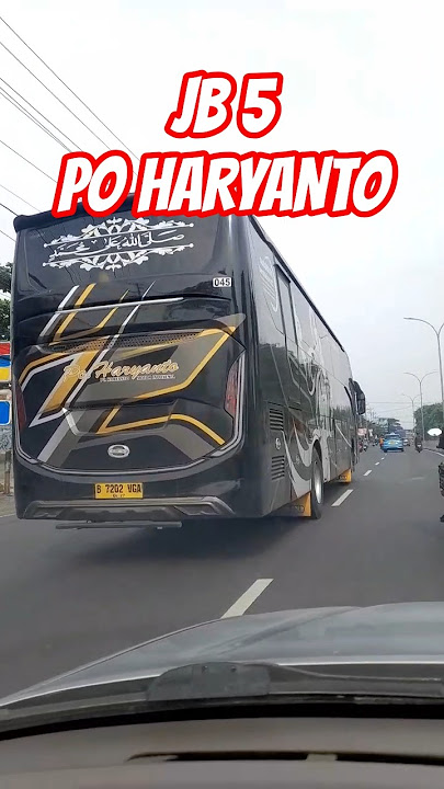 JB 5 PO HARYANTO #busmania #telolet #basuri #buspariwisata