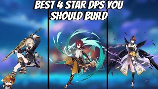 Best Dps 4 star characters | don't miss [ Genshin impact]